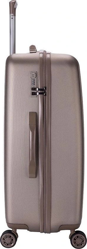 Groothandel ???? Decent Harde Koffer Tranporto 66 - Champagne ✨ 4 Groothandel ???? Decent Harde Koffer Tranporto 66 - Champagne ✨ - Afbeelding 2