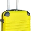 Gloednieuw ???? Travelerz ???? Handbagage Koffer Met Wielen 39 Liter - Lichtgewicht - Cijferslot - Geel ????