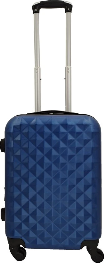 Begroting ⭐ SB Travelbags 'Expandable' ???? Handbagage Koffer 55cm 4 Wielen Trolley - Blauw ???? 3 Begroting ⭐ SB Travelbags 'Expandable' ???? Handbagage Koffer 55cm 4 Wielen Trolley - Blauw ????