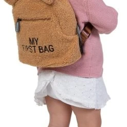 Uitgang ???? Childhome My First Bag Kinderrugzak - Teddy Beige ???? -New Rebels shop 369x840 2