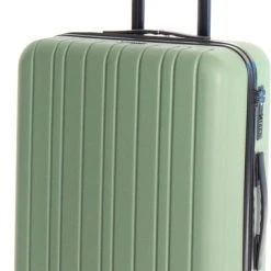 Uitgang ???? AttitudeZ Azur Reiskoffer Medium Olijfgroen 67cm - TSA-slot ✔️ -New Rebels shop 381x840 3