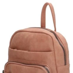 Beste deal ❤️ Enrico Benetti Zoë Dames Rugzak Klein - Kunstleer - Misty Rose ???? -New Rebels shop 385x840 5