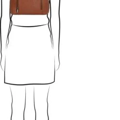 Groothandel ???? Beagles Santa Lucia Rugzak - Cognac ✔️ -New Rebels shop 389x840 2