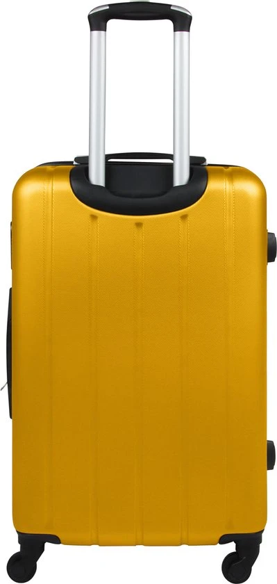 Aanbiedingen ???? Madisson - Reis Koffer - Lichtgewicht Koffer - 4 Wielen - 60 Cm - Cijferslot - Geel - Black Friday 2022 ???? 7 Aanbiedingen ???? Madisson - Reis Koffer - Lichtgewicht Koffer - 4 Wielen - 60 Cm - Cijferslot - Geel - Black Friday 2022 ???? - Afbeelding 5