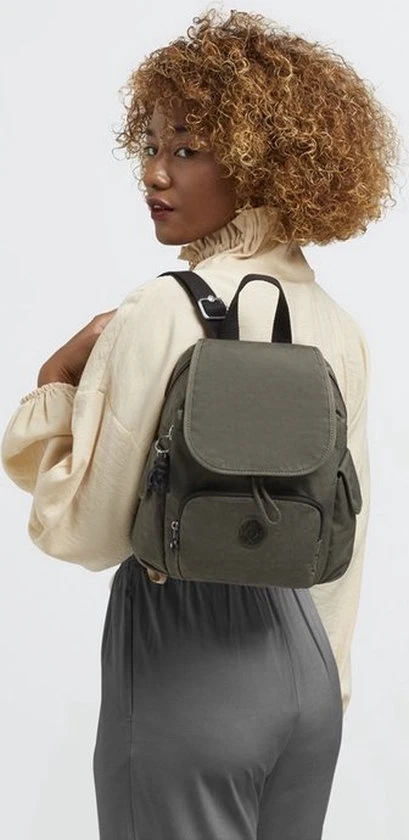 Kopen ???? Kipling City Pack Mini Dames Rugzak - Green Moss ✨ 10 Kopen ???? Kipling City Pack Mini Dames Rugzak - Green Moss ✨ - Afbeelding 8