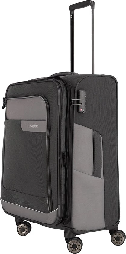 Begroting ???? Travelite Zachte Koffer / Trolley / Reiskoffer - Viia - 67 Cm (medium) - Grijs ✨ 10 Begroting ???? Travelite Zachte Koffer / Trolley / Reiskoffer - Viia - 67 Cm (medium) - Grijs ✨ - Afbeelding 8