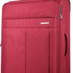 Flash-uitverkoop ???? Decent D-Upright Large Koffer - 76 Cm Expandable - TSA Slot - Bordeaux Rood ???? -New Rebels shop 424x840