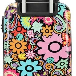 Beste Pirce ⭐ Decent Forenza ???? Handbagage Koffer - 55 Cm - Flowers ⭐ -New Rebels shop 425x840 10