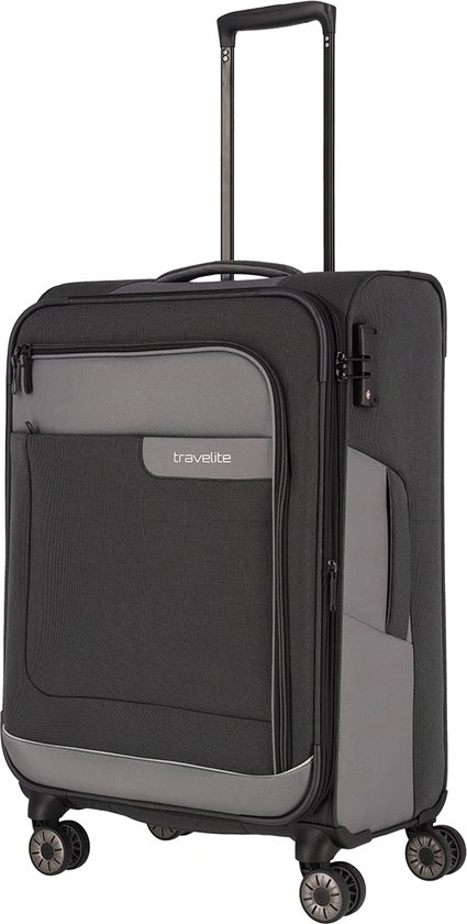 Begroting ???? Travelite Zachte Koffer / Trolley / Reiskoffer - Viia - 67 Cm (medium) - Grijs ✨ 11 Begroting ???? Travelite Zachte Koffer / Trolley / Reiskoffer - Viia - 67 Cm (medium) - Grijs ✨ - Afbeelding 9
