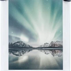 Flash-uitverkoop ???? MuchoWow Koffer - Noorwegen - Noorderlicht - Bergen - Past Binnen 55x40x20 Cm En 55x35x25 Cm - ???? Handbagage - Trolley - Fotokoffer ⌛