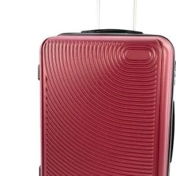 Beste Verkoop ???? AATravel XL Reiskoffer - Trolley ABS - Met Dubbele Wielen - 75 Cm - 103 Liter - Rood ????