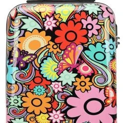 Beste Pirce ⭐ Decent Forenza ???? Handbagage Koffer - 55 Cm - Flowers ⭐