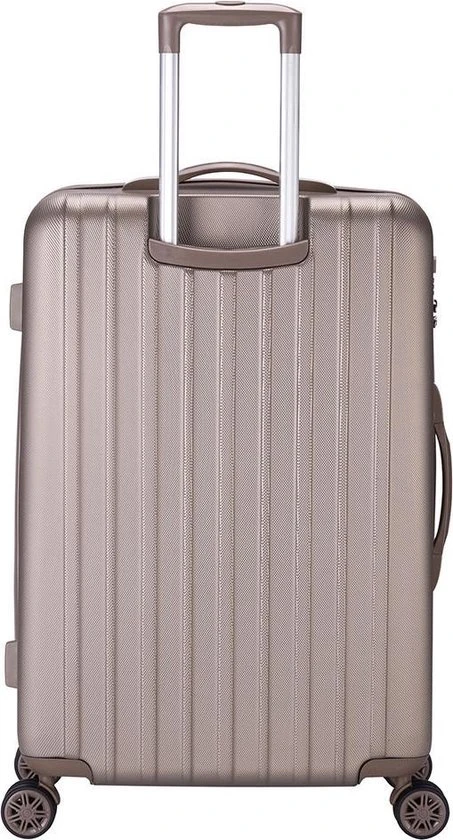 Groothandel ???? Decent Harde Koffer Tranporto 66 - Champagne ✨ 5 Groothandel ???? Decent Harde Koffer Tranporto 66 - Champagne ✨ - Afbeelding 3