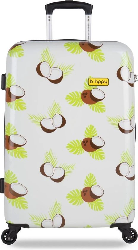 Aanbiedingen ???? BHPPY - Crazy Coco - Reiskoffer (66 Cm) ???? 3 Aanbiedingen ???? BHPPY - Crazy Coco - Reiskoffer (66 Cm) ????