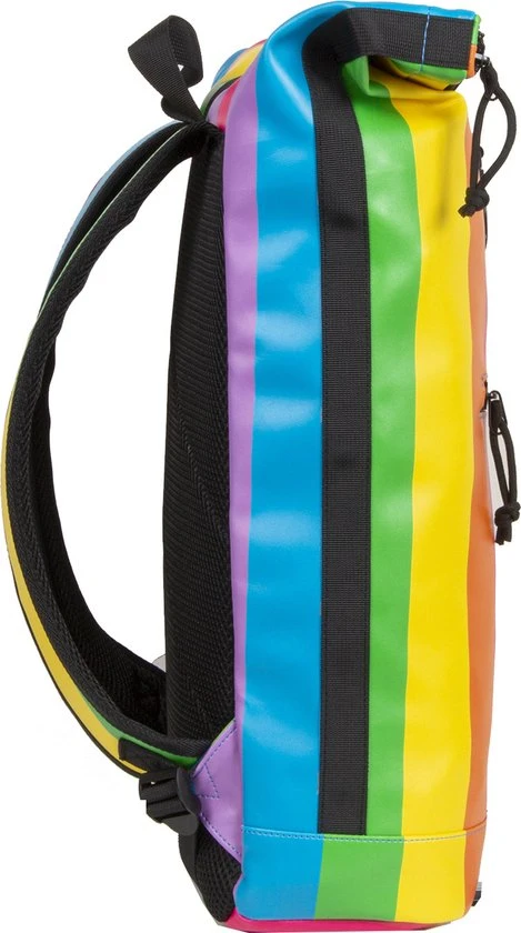 Beste Verkoop ???? New Rebels® Mart - Rugtas - Regenboog - Waterbestendig - Roll-top - 151413121087.9 - 35x10x46cm - Rugzak / ???? Backpack ⌛ 4 Beste Verkoop ???? New Rebels® Mart - Rugtas - Regenboog - Waterbestendig - Roll-top - 151413121087.9 - 35x10x46cm - Rugzak / ???? Backpack ⌛ - Afbeelding 2