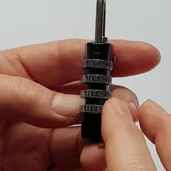 Flash-uitverkoop ???? SUNMOOL TSA Kofferslot 4 Cijfers - Reisslot - Reis Cijferslot - Cijferhangslot - Hangslot - Bagageslotjes - Slot Voor Bagage : Zwart & Rood - 4 Stuks ???? -New Rebels shop 472x840 4