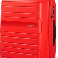 Groothandel ✨ American Tourister Sunside Spinner Reiskoffer 68 Cm - Sunset Red ????