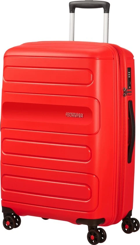 Groothandel ✨ American Tourister Sunside Spinner Reiskoffer 68 Cm - Sunset Red ???? 3 Groothandel ✨ American Tourister Sunside Spinner Reiskoffer 68 Cm - Sunset Red ????