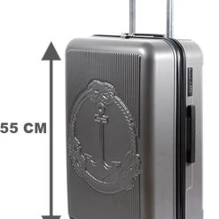 Hete verkoop ???? Biggdesign Ocean ???? Handbagage Koffer - Reiskoffer - Grijs - Klein ???? -New Rebels shop 489x840 4