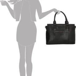 Beste Pirce ???? Enrico Benetti Nikki 66518 Laptoptas Met 14" Laptopvak En Tabletvak - Zwart ???? -New Rebels shop 498x840 1