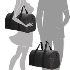 Korting ???? Enrico Benetti Reistas / Weekendtas / Sporttas 66601 Rotterdam - Kunstleer - Zwart ???? -New Rebels shop 506x840 6