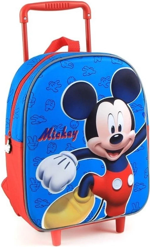 Kopen ???? MICKEY MOUSE Kindertrolley & Rugtas In 1 - Kinder Koffer En Rugzak - Reis Trolley Kinderen - Koffertje - Vakantie ???? 3 Kopen ???? MICKEY MOUSE Kindertrolley & Rugtas In 1 - Kinder Koffer En Rugzak - Reis Trolley Kinderen - Koffertje - Vakantie ????