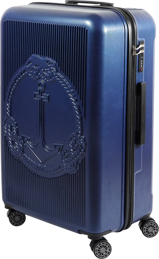 Korting ❤️ Biggdesign Ocean Reiskoffer - Ruimbagage Koffer - Blauw - Medium ???? 11 Korting ❤️ Biggdesign Ocean Reiskoffer - Ruimbagage Koffer - Blauw - Medium ???? - Afbeelding 9