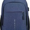 Nieuw ???? High Five ???? Backpack Stevig Robuust En Comfortabel Waterafstotend Blauw ????