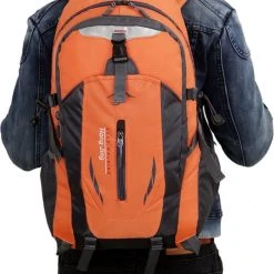 Coupon ???? Faseras Outdoor Camping Rugzak - 17 Inch Laptopvak - Waterafstotend - Wandel Rugzak - Oranje - 40L ???? -New Rebels shop 535x840 7