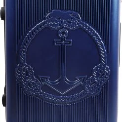 Korting ❤️ Biggdesign Ocean Reiskoffer - Ruimbagage Koffer - Blauw - Medium ????