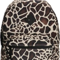 Uitgang ???? Enrico Benetti Londen 46122 Laptoprugzak Met 15" Laptopvak - Giraf Print ????