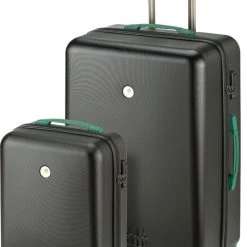 Gloednieuw ???? Princess Traveller I'm Green Atlantic - ???? Handbagage Koffer - Zwart- S - 55cm ???? -New Rebels shop 537x840 8