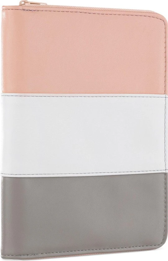 Gloednieuw ⭐ Navaris Documenthouder Met Rits - Opbergtasje Voor Reispapieren En Medische Documenten - Multifunctioneel Mapje - Organizer - Roze/Wit/Grijs ???? 3 Gloednieuw ⭐ Navaris Documenthouder Met Rits - Opbergtasje Voor Reispapieren En Medische Documenten - Multifunctioneel Mapje - Organizer - Roze/Wit/Grijs ????