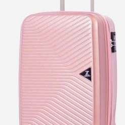 Goedkoopste ???? ©TROLLEYZ - Ibiza No.3 - Trolley - 55cm Met TSA Slot - Dubbele Wielen - 360° Spinners - 100% ABS - ???? Handbagage Koffer In Cosmopolitan Pink ✔️