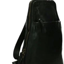 Aanbiedingen ???? Bear Design Rugtas / Rugzak / Schooltas - Cow Lavato - 6 Liter - Leer - Zwart ???? -New Rebels shop 545x840 1