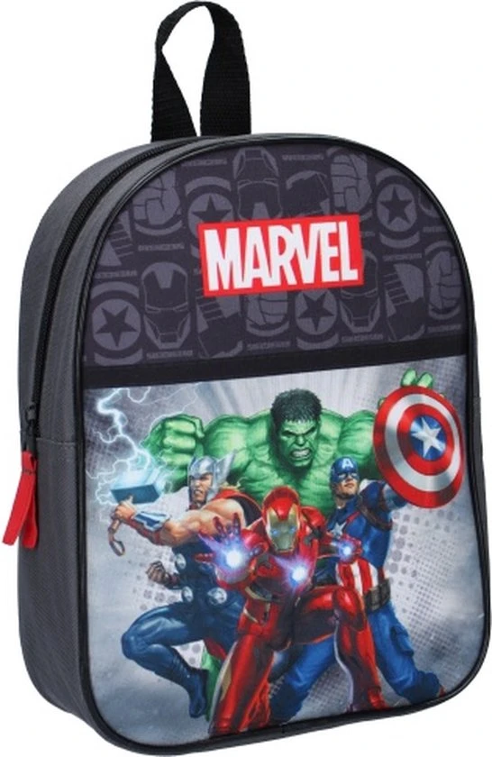 Gloednieuw ???? Marvel Rugzak Avengers Junior 6 Liter Polyester Zwart/rood ???? 7 Gloednieuw ???? Marvel Rugzak Avengers Junior 6 Liter Polyester Zwart/rood ???? - Afbeelding 5