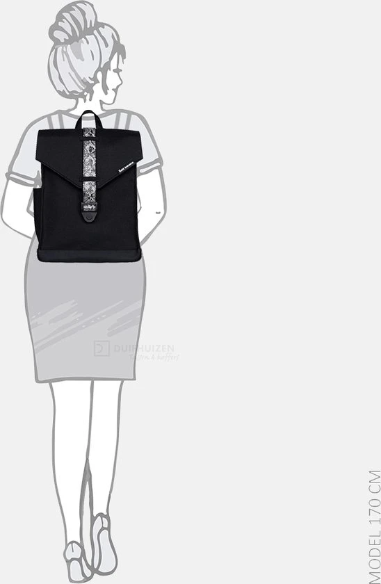 Gloednieuw ???? Bold Banana Rugtas / Rugzak / Laptoptas / Schooltas - Bold Banana - 15.6 Inch - 15 Liter - Zwart ???? 7 Gloednieuw ???? Bold Banana Rugtas / Rugzak / Laptoptas / Schooltas - Bold Banana - 15.6 Inch - 15 Liter - Zwart ???? - Afbeelding 5