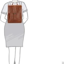 Groothandel ✔️ Micmacbags Porto Rugzak Tablet - Bruin ???? -New Rebels shop 548x840 15