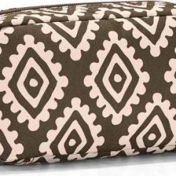 Beste Pirce ❤️ Reisenthel Multicase Toilettas Make-Up Etui - 1,5L - Diamonds Mocha Mokka ????