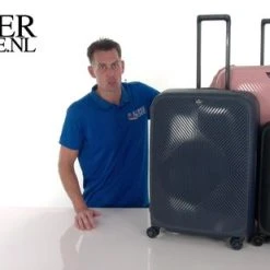 Beste Verkoop ???? Decent Koffer / Trolley / Reiskoffer - 78 X 54 X 33 Cm - 110 Liter - Axiss-Fix - Zwart ✨ -New Rebels shop 550x309 37