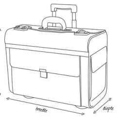 Gloednieuw ???? Juscha Alumaxx Aluminium Aktekoffer Octan ???? -New Rebels shop 550x328 1