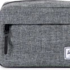 Kopen ✔️ Herschel Chapter - Raven Crosshatch / Handige Toilettas Met 5L Opbergvolume, Waterdichte Rits & Handig Opbergvak Binnenin - Toiletzak/make-up Zak / Met Levenslange Fabrieksgarantie / Limited Lifetime Warranty / Grijs ????