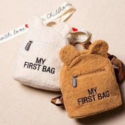 Uitgang ???? Childhome My First Bag Kinderrugzak - Teddy Beige ???? -New Rebels shop 550x366 39