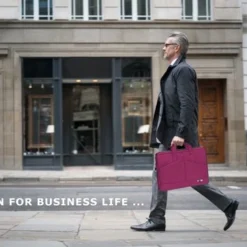 Gloednieuw ???? VEGMANN 6457 Laptoptas 17.3 Inch Notebooktas 17 Inch Aktetas Waterdichte Schoudertas Schooltas Leraar Werktas Vrouwen Mannen Rood ???? -New Rebels shop 550x366 4