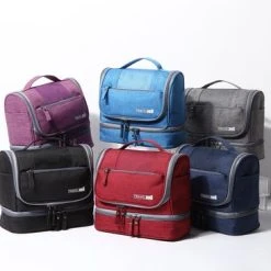 Beste Pirce ✨ Rainbecom Toilettassen - Beautycases - Toilettas Met Haak - Reis Organizer - Navy Blauw ???? -New Rebels shop 550x366 63