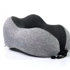Coupon ???? Certified Sellers - Reiskussen - Nekkussen - Reiskussen Voor Vliegtuig En Auto - U Vorm - Traag Schuim- Grijs ????