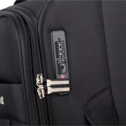 Kopen ???? Decent D-Upright Medium Koffer - 66 Cm Expandable - TSA Slot - Zwart ❤️ -New Rebels shop 550x367 13