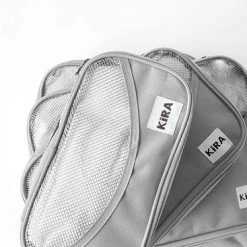 Coupon ???? Kira Packing Cubes - Koffertassen - Koffer Organizer - Reistassen Set - Voor ???? Handbagage, ???? Backpacks & Koffers - 4 Stuks - Grijs ???? -New Rebels shop 550x367 2