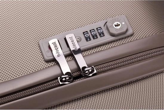 Groothandel ???? Decent Harde Koffer Tranporto 66 - Champagne ✨ 11 Groothandel ???? Decent Harde Koffer Tranporto 66 - Champagne ✨ - Afbeelding 9