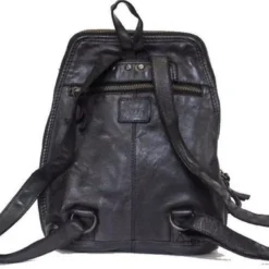 Aanbiedingen ???? Bear Design Rugtas / Rugzak / Schooltas - Cow Lavato - 6 Liter - Leer - Zwart ???? -New Rebels shop 550x376